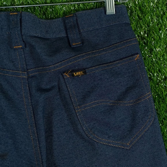 Vintage 70s Lee Riders Jeans Sanforized Raw Denim Mens 32x28 Union Made RARE - Picture 5 of 13